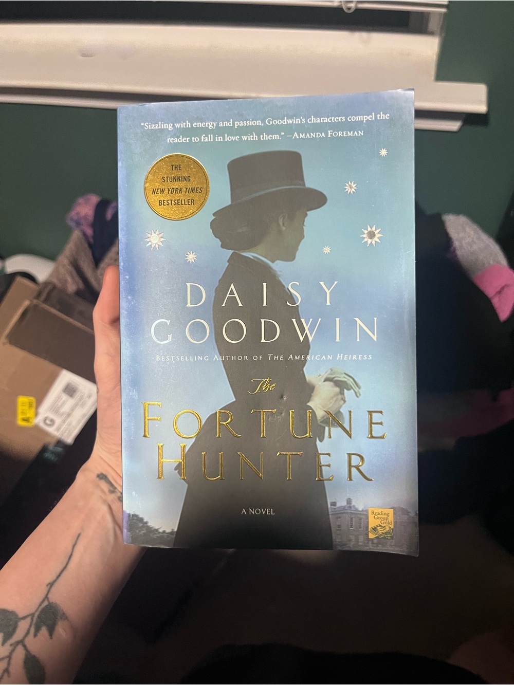 The Fortune Hunter - Blue Hardcover Novel